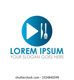 video food vector , cooking logo