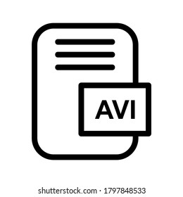 Video Format icon or logo isolated sign symbol vector illustration - high quality black style vector icons

