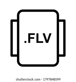 Video Format icon or logo isolated sign symbol vector illustration - high quality black style vector icons
