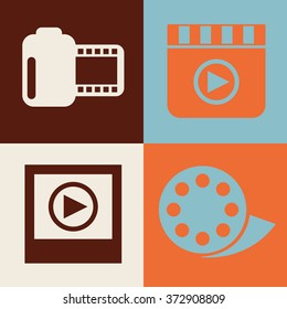 video frame design, vector illustration eps10 graphic 
