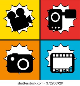 video frame design, vector illustration eps10 graphic 