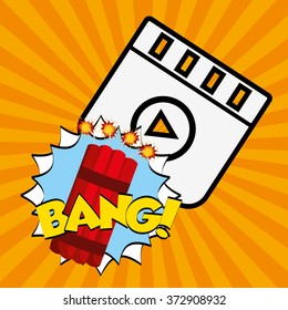 video frame design, vector illustration eps10 graphic 