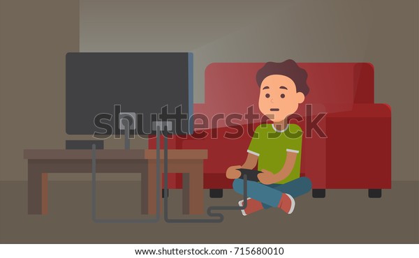 Descubra Adiccion A Los Videojuegos Nino Jugando Imagenes De Stock En Hd Y Millones De Otras Fotos Ilustraciones Y Vectores En Stock Libres De Regalias En La Coleccion De Shutterstock Se Agregan Miles De Imagenes Nuevas De Alta Calidad Todos Los Dias