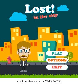 video game asset theme - cartoon guy