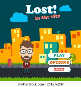 video game asset theme - cartoon guy