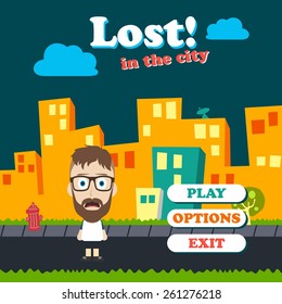 video game asset theme - cartoon guy