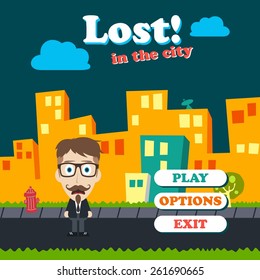 video game asset theme - cartoon guy