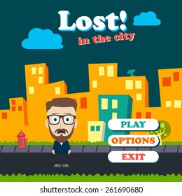 video game asset theme - cartoon guy