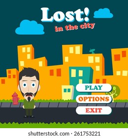 video game asset theme - cartoon guy