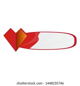 Video game bar with a heart - Vector