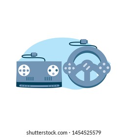 video game car wheel control