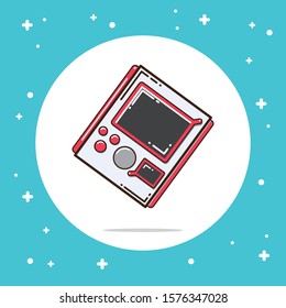 video game colorful vector illustration for sticker, wallpaper, pattern, motion asset, merchandise apparel and clothing 