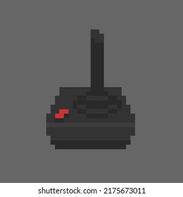 Video Game Computer Console Controller Joystick 8bit Pixel Art