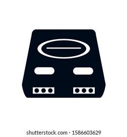 video game console device icon vector illustration design