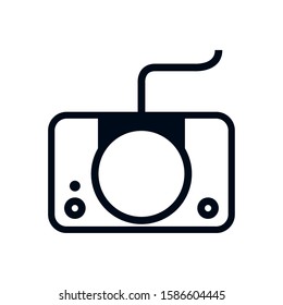 video game console device icon vector illustration design