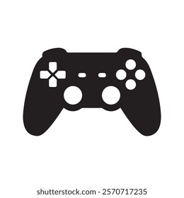 Video game console icons. Gaming controller Icon concept on white background. Flat vector Gaming icon.