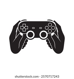 Video game console icons. Gaming controller Icon concept on white background. Flat vector Gaming icon.