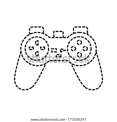 video game console joystick control buttons