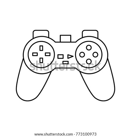 video game console joystick control buttons