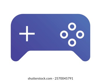 Video game console joystick vector illustration 