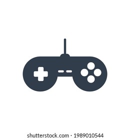 Video game console. Mobile game with buttons for controls isolated on the background