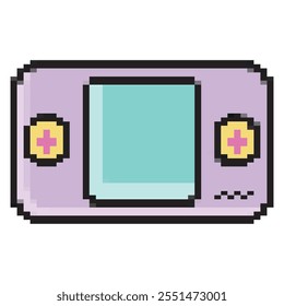 video game console vintage aesthetic icon isolated