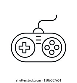 video game control handle icon vector illustration design