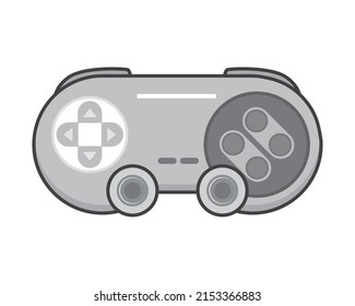 video game control icon isolated