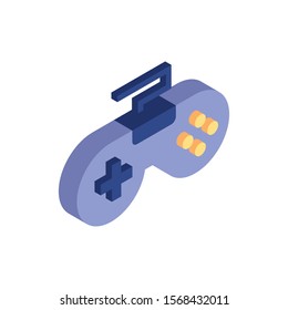 video game control isolated icon vector illustration design