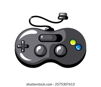 video game control isolated icon