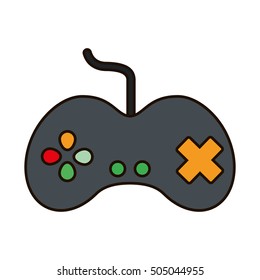 video game control isolated icon vector illustration design