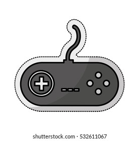 video game control isolated icon vector illustration design