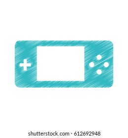 video game control isolated icon