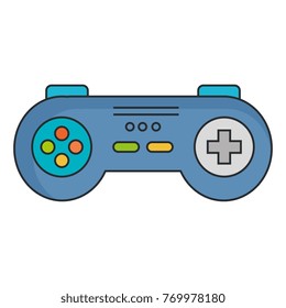 video game control isolated icon