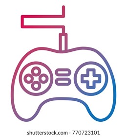 video game control isolated icon