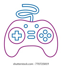 video game control isolated icon