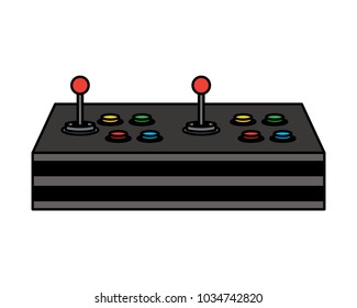 video game control joystick retro technology