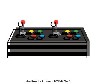 video game control joystick retro technology