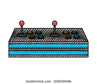 video game control joystick retro technology