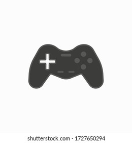 Video game control line style icon vector illustration design. Joystick to game console. Control panel. Consumer goods. Commodities. Flat controller gaming graphic. Logo.