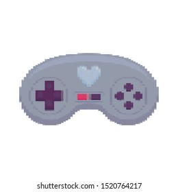 video game control pixelate icon