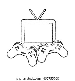 video game control with tv