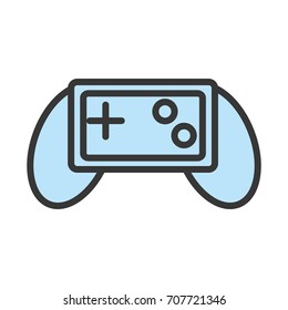 video game control  vector illustration