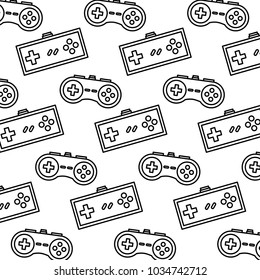 video game controller background devices retro pattern