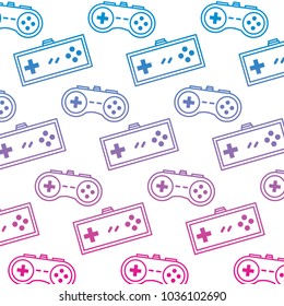 video game controller background devices retro pattern
