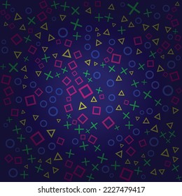 Video game controller background Gadgets pattern background 