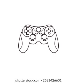 video game controller console gamepad joystick gaming vector emoji illustration symbol sign icon