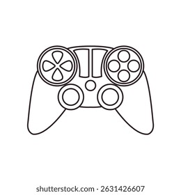 video game controller console gamepad joystick gaming vector emoji illustration symbol sign icon