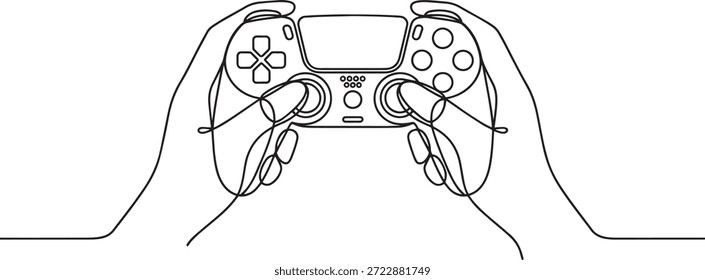 Video Ilustración continua de la Tecnología del juego del arte de línea