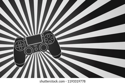 Video game controller Gadgets and devices background 